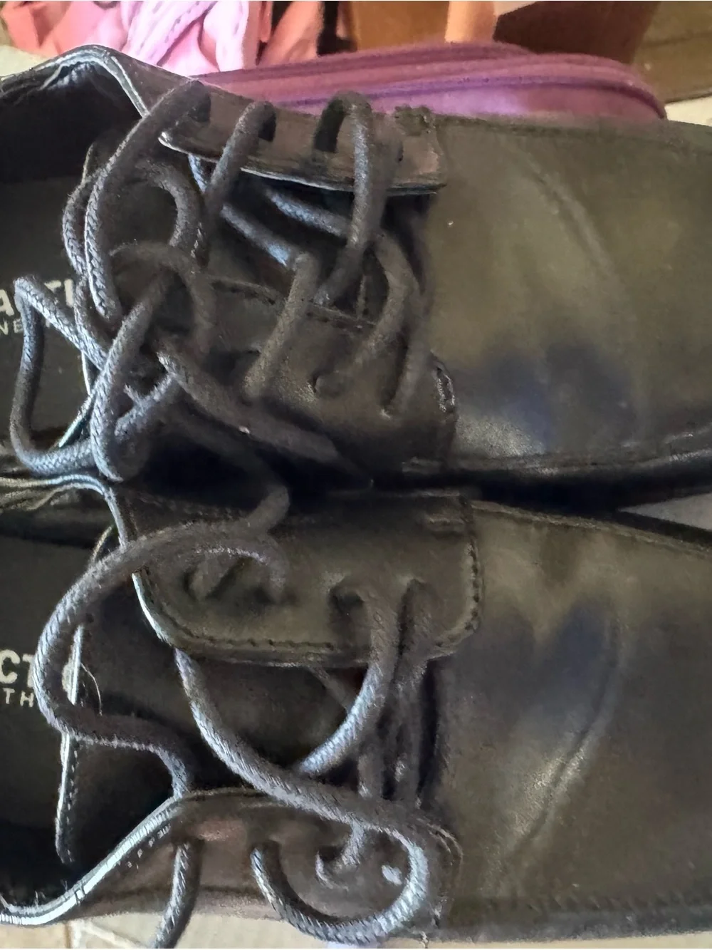 Kenneth Cole Reaction Kid Flyer Black Dress Shoe